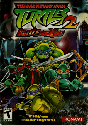 Cover for Teenage Mutant Ninja Turtles 2: Battle Nexus.
