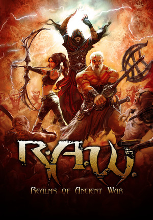Cover for R.A.W. Realms of Ancient War.