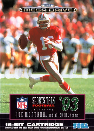 Cover for NFL Sports Talk Football '93.