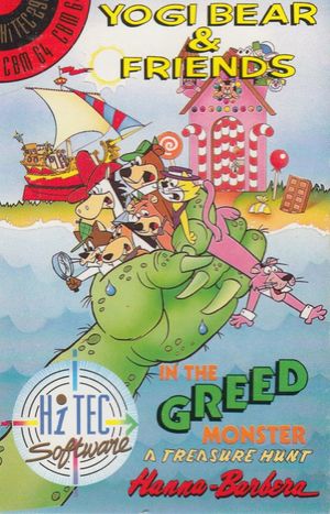 Cover for Yogi Bear & Friends in the Greed Monster.