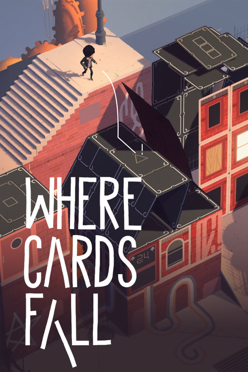 Cover for Where Cards Fall.