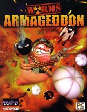 Cover for Worms Armageddon.