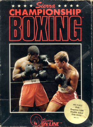 Cover for Sierra Championship Boxing.