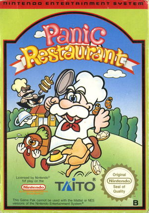 Cover for Panic Restaurant.