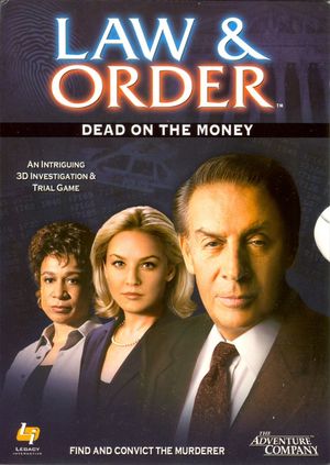 Cover for Law & Order: Dead on the Money.