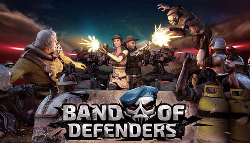 Cover for Band of Defenders.