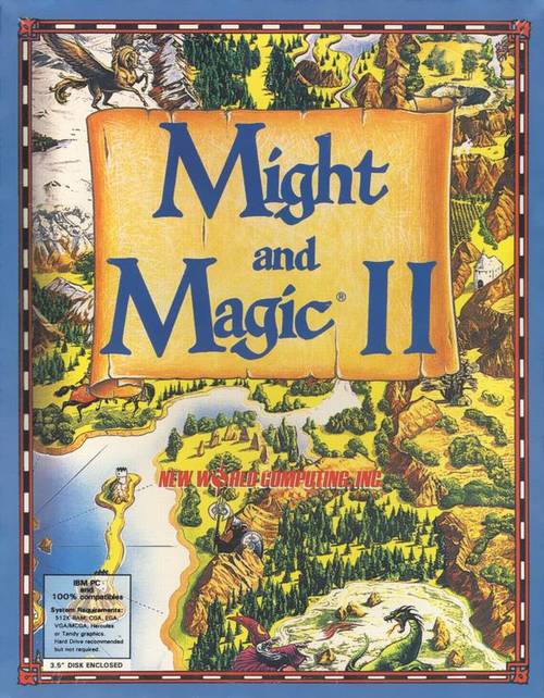 Cover for Might and Magic II: Gates to Another World.