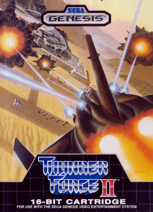 Cover for Thunder Force II.