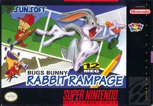 Cover for Bugs Bunny Rabbit Rampage.