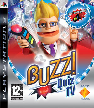 Cover for Buzz!: Quiz TV.