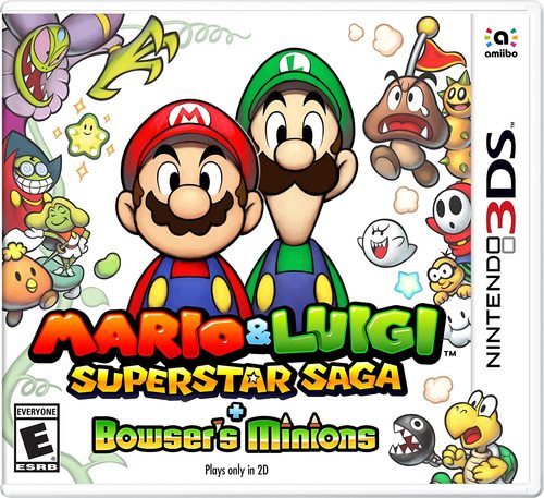 Cover for Mario & Luigi: Superstar Saga + Bowser's Minions.