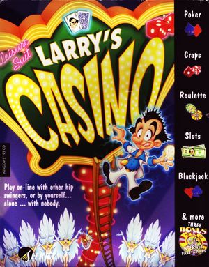 Cover for Leisure Suit Larry's Casino.