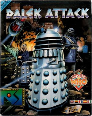 Cover for Dalek Attack.