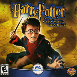 Cover for Harry Potter and the Chamber of Secrets.