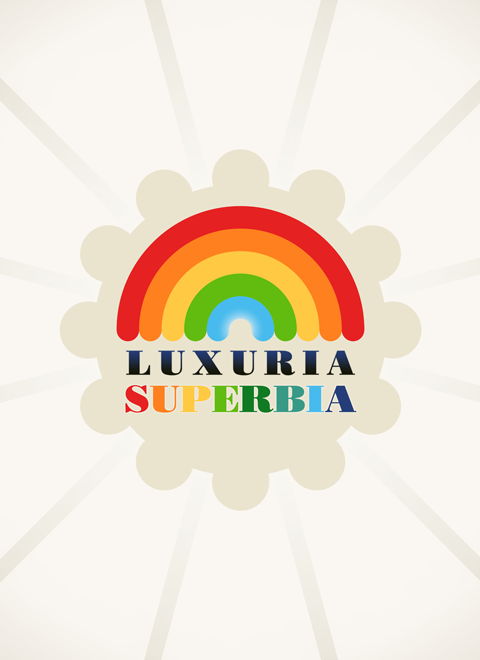 Cover for Luxuria Superbia.