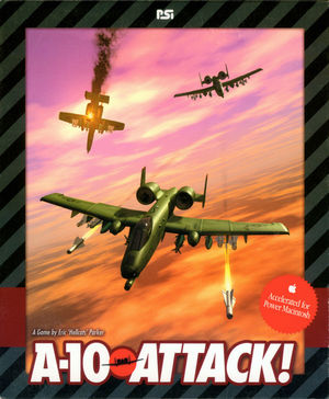 Cover for A-10 Attack!.