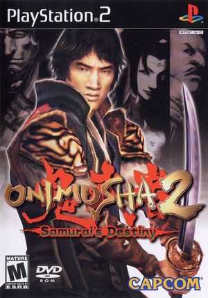 Cover for Onimusha 2: Samurai's Destiny.