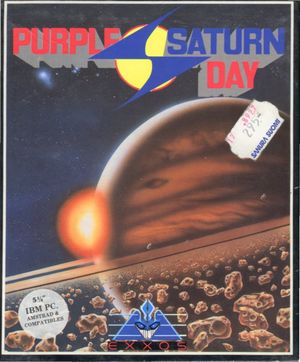 Cover for Purple Saturn Day.