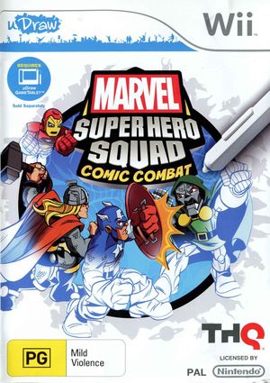 Cover for Marvel Super Hero Squad: Comic Combat.