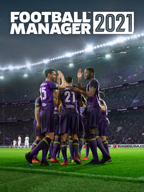 Cover for Football Manager 2021.