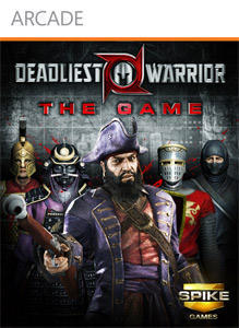 Cover for Deadliest Warrior: The Game.