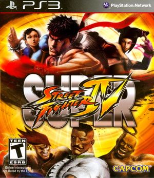 Cover for Super Street Fighter IV.
