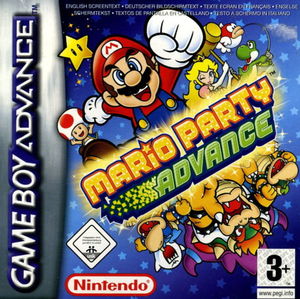 Cover for Mario Party Advance.