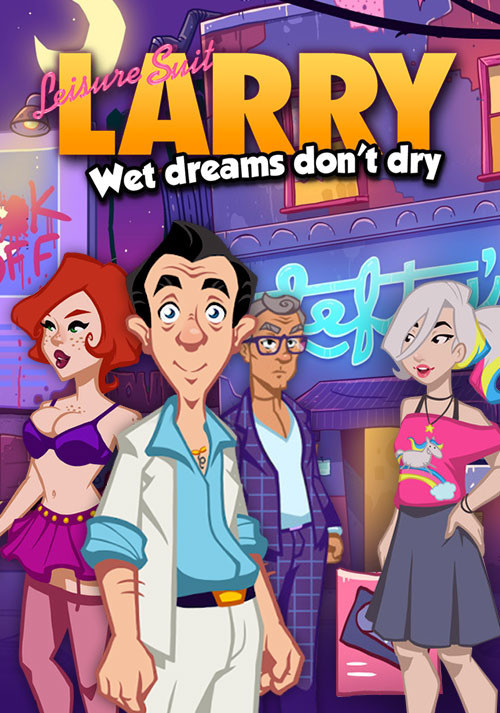 Cover for Leisure Suit Larry: Wet Dreams Don't Dry.