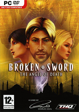 Cover for Broken Sword: The Angel of Death.