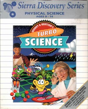 Cover for Quarky & Quaysoo's Turbo Science.