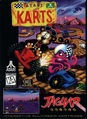 Cover for Atari Karts.