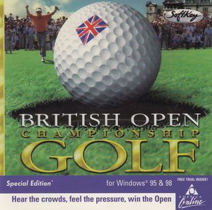 Cover for British Open Championship Golf.