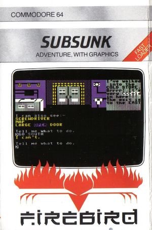 Cover for Subsunk.