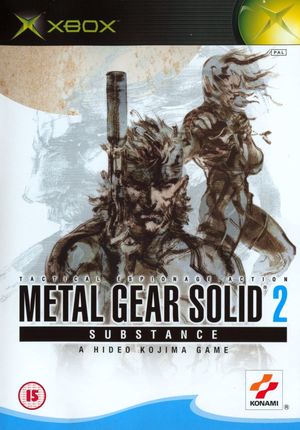 Cover for Metal Gear Solid 2: Substance.
