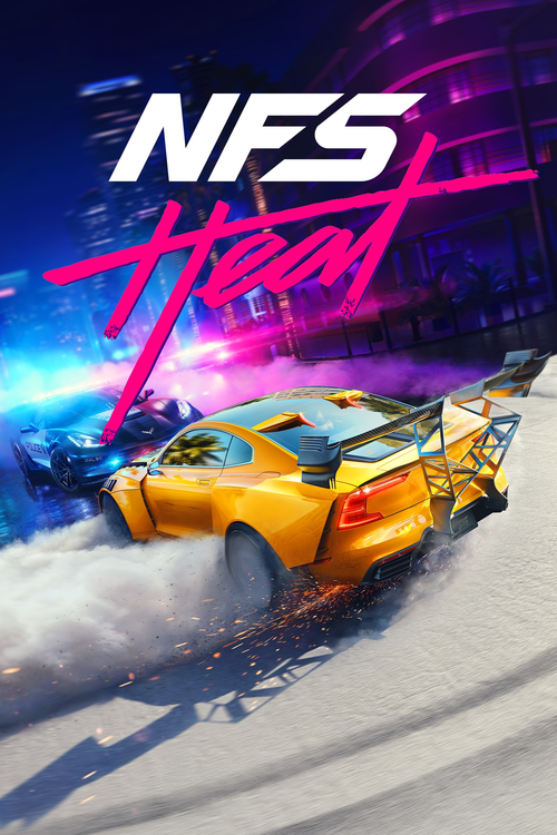 Cover for Need for Speed Heat.