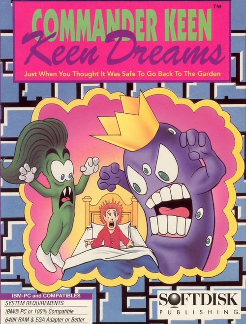 Cover for Commander Keen: Keen Dreams.