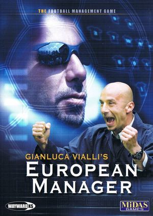 Cover for Gianluca Vialli's European Manager.