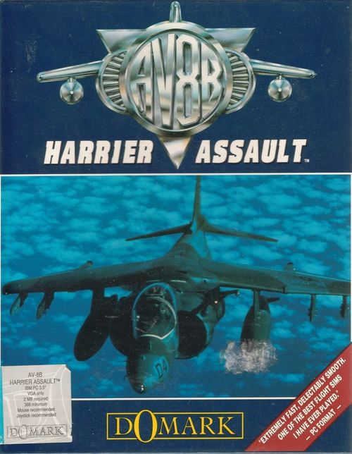 Cover for AV-8B Harrier Assault.