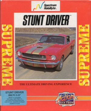 Cover for Stunt Driver.