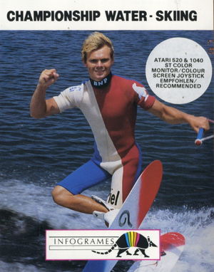 Cover for Championship Water-Skiing.