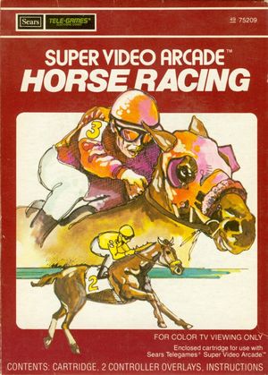 Cover for Horse Racing.