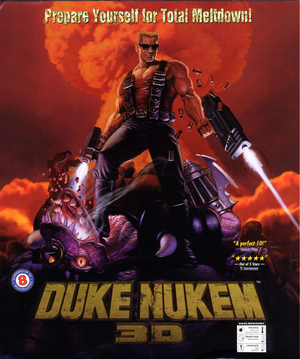 Cover for Duke Nukem 3D.