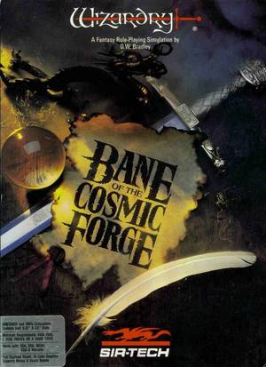 Cover for Wizardry VI: Bane of the Cosmic Forge.