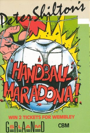 Cover for Peter Shilton's Handball Maradona.