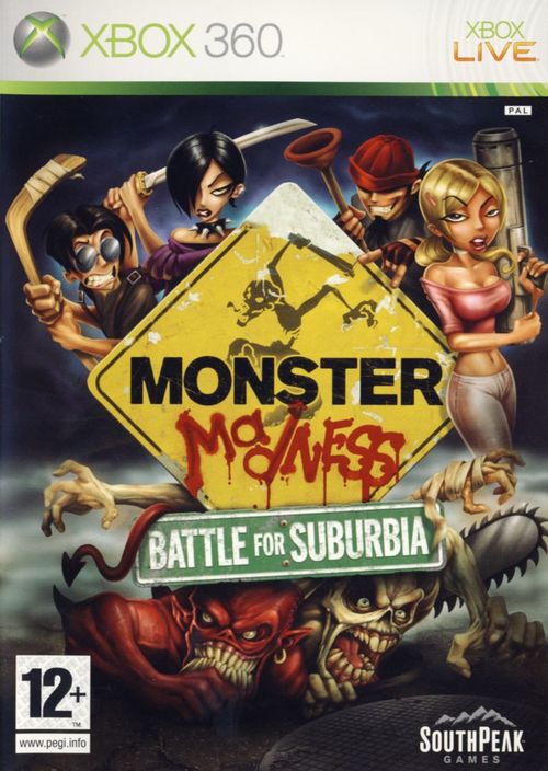 Cover for Monster Madness: Battle for Suburbia.