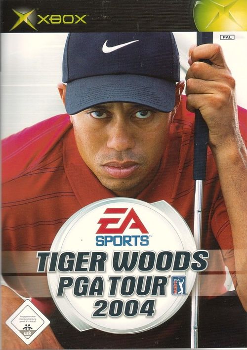 Cover for Tiger Woods PGA Tour 2004.