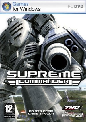 Cover for Supreme Commander.
