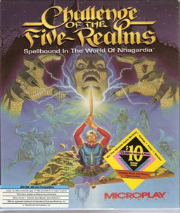 Cover for Challenge of the Five Realms.