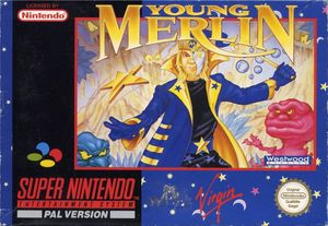 Cover for Young Merlin.