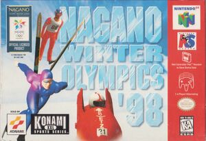 Cover for Nagano Winter Olympics '98.